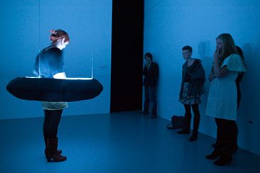 Foto met BKKC bezoekers Dlight new light on personal space
