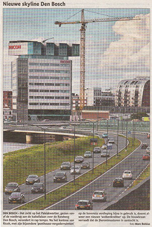 Skyline Den Bosch new buidling Ricoh Nederland